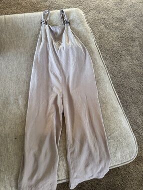 Listicle Soft Taupe Women's Jumpsuit